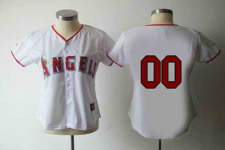 Angeles Blank Anaheim Ducks white jersey