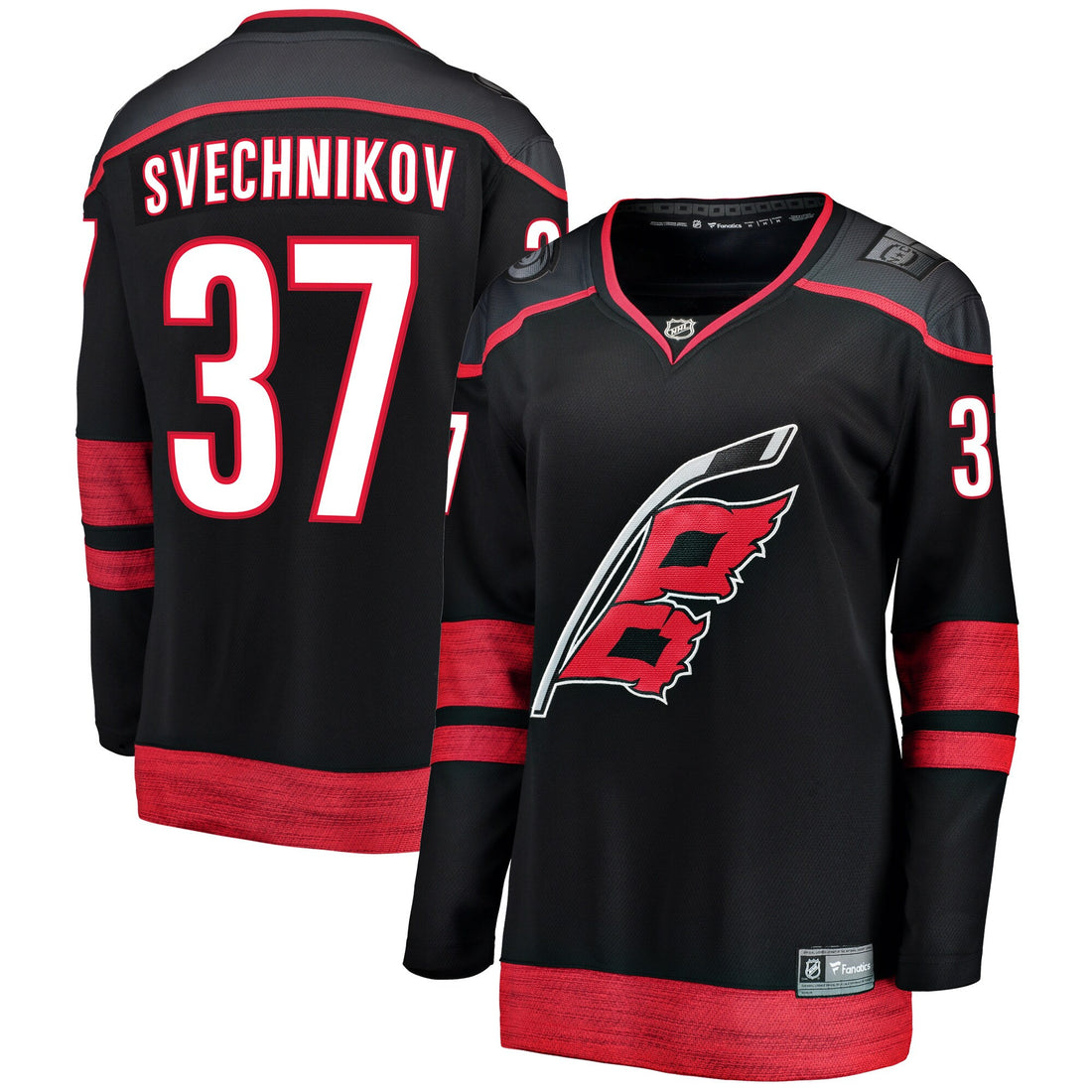 Andrei Svechnikov Carolina Hurricanes black Home jersey