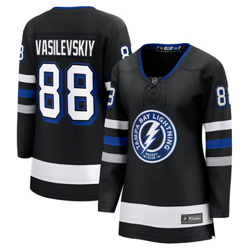 Andrei Vasilevskiy Tampa Bay Lightning black Alternate jersey