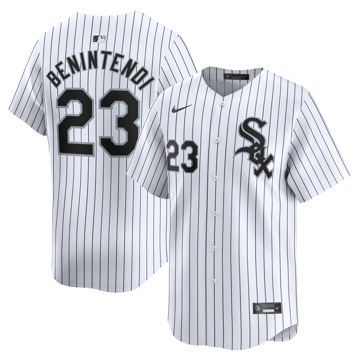 Andrew Benintendi Chicago White Sox white Limited jersey