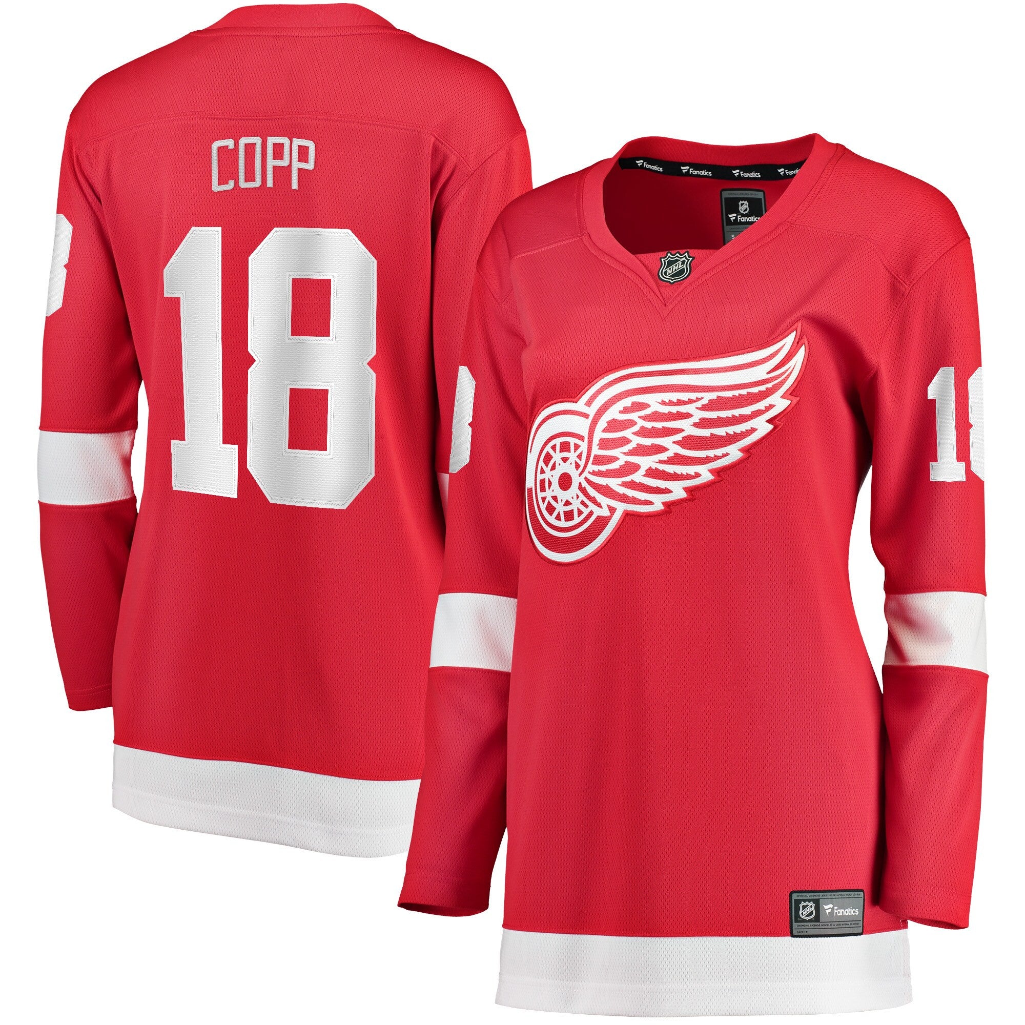 Andrew Copp Detroit Red Wings red Home jersey