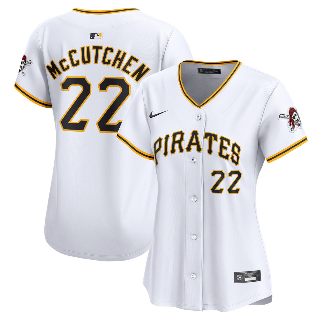 Andrew Mccutchen Pittsburgh Pirates white Limited jersey