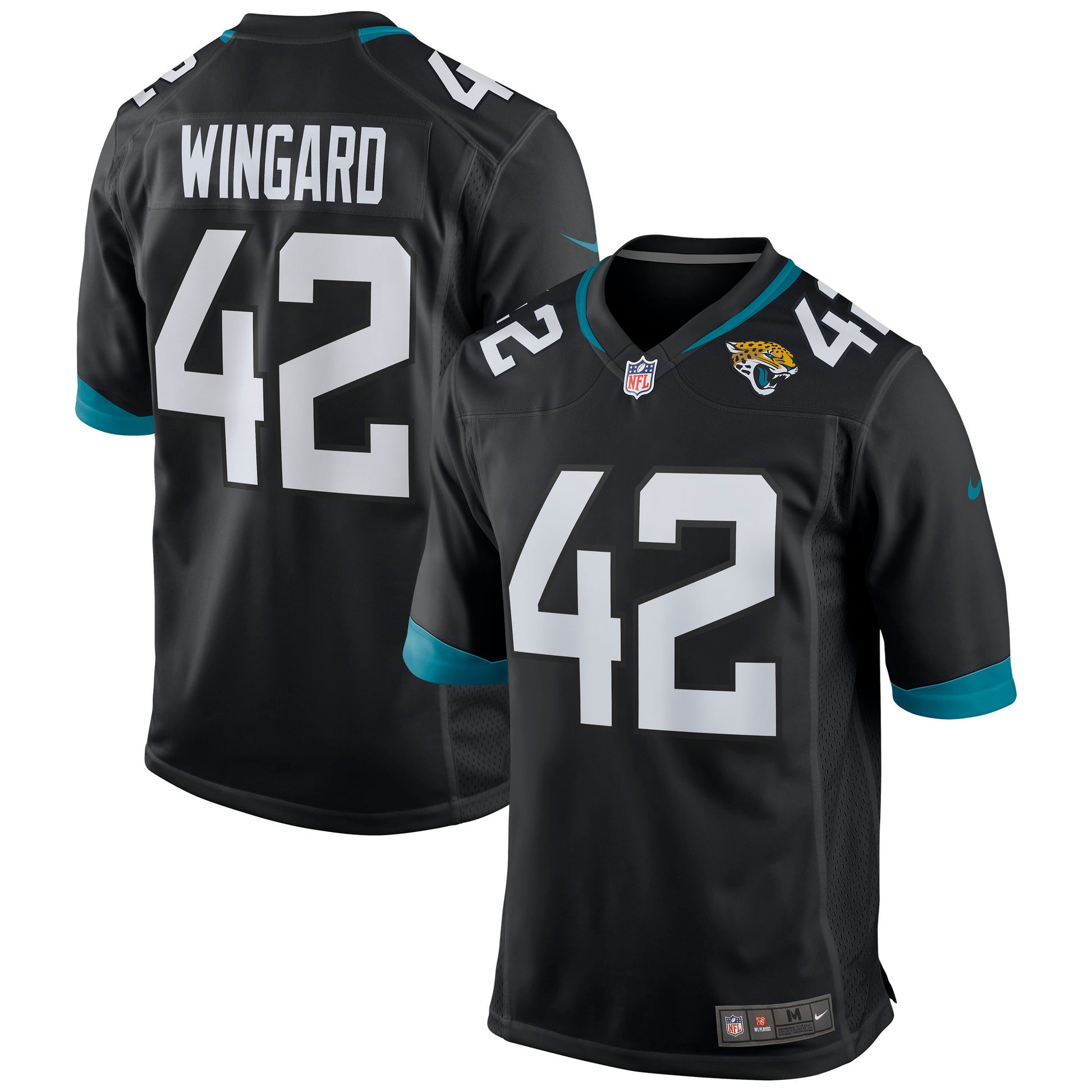 Andrew Wingard Jacksonville Jaguars black jersey