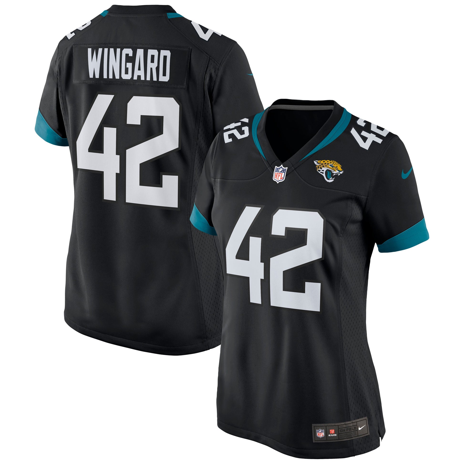 Andrew Wingard Jacksonville Jaguars black jersey