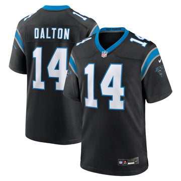 Andy Dalton Carolina Panthers black jersey