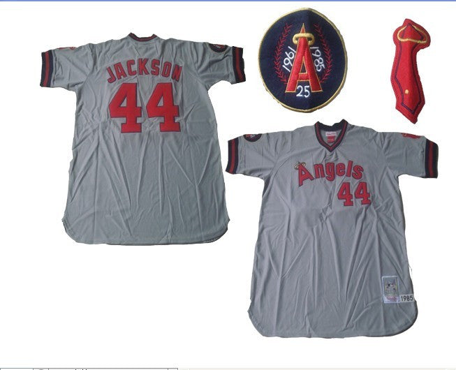 Angeles Angeles 44 Jackson grey Throwback jersey