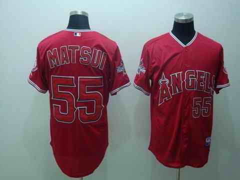 Angeles Angeles 55 Matsui red jersey