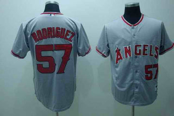Angeles Angeles 57 Rodriguez grey jersey