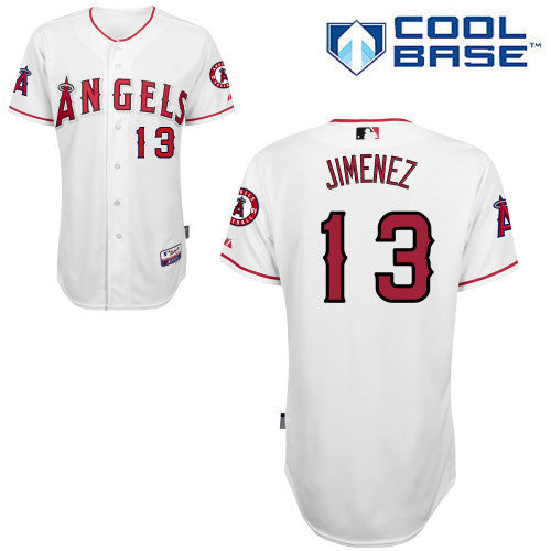 Jimenez Los Angeles Angels white jersey
