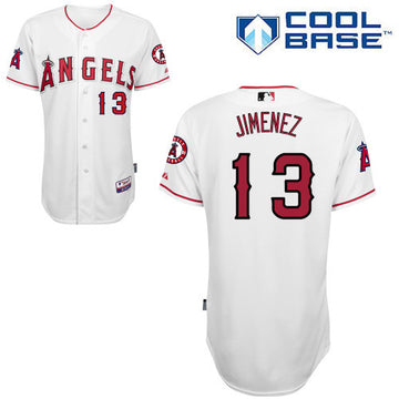Jimenez Los Angeles Angels white jersey