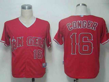 Conger Los Angeles Angels red jersey