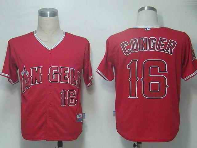 Conger Los Angeles Angels red jersey