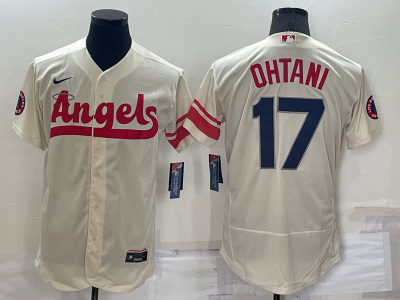 Shohei Ohtani Los Angeles Angels cream City Connect jersey