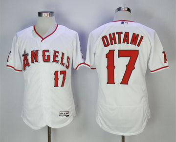 Shohei Ohtani Los Angeles Angels white jersey