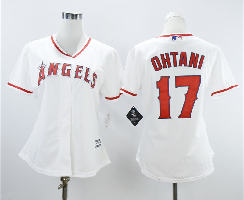 Shohei Ohtani Los Angeles Angels white jersey
