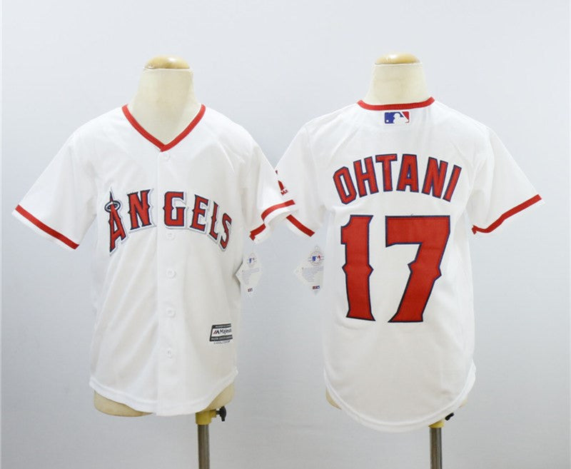 Shohei Ohtani Los Angeles Angels white jersey
