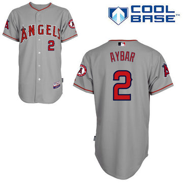 Aybar Los Angeles Angels grey jersey