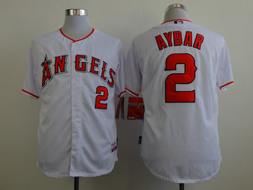 Aybar Los Angeles Angels white jersey