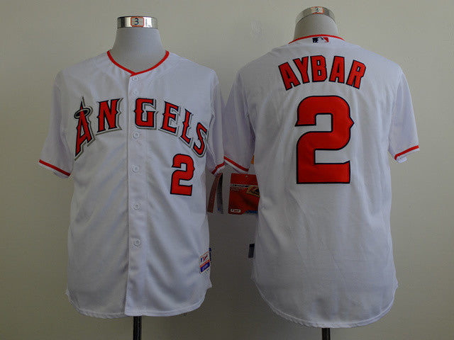 Aybar Los Angeles Angels white jersey