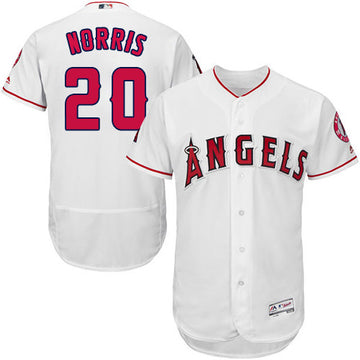 Bud Norris Los Angeles Angels white jersey