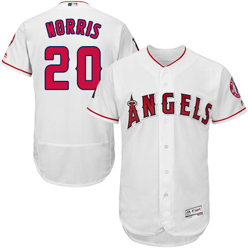 Bud Norris Los Angeles Angels white jersey