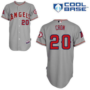 Cron Los Angeles Angels grey jersey