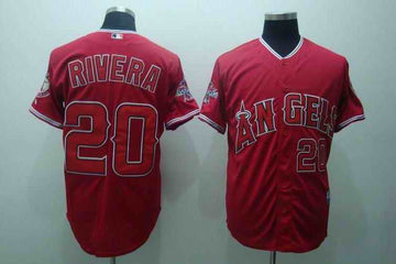 Rivera Los Angeles Angels red jersey