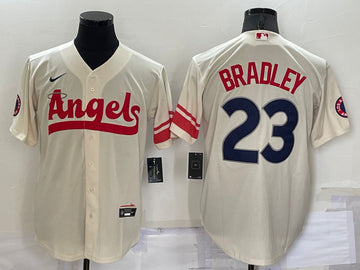 Archie Bradley Los Angeles Angels cream City Connect jersey