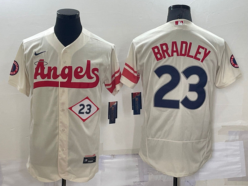 Archie Bradley Los Angeles Angels cream City Connect jersey