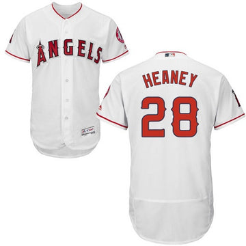 Andrew Heaney Los Angeles Angels white jersey