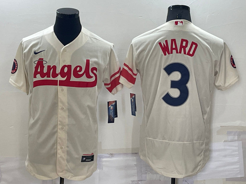 Taylor Ward Los Angeles Angels cream City Connect jersey