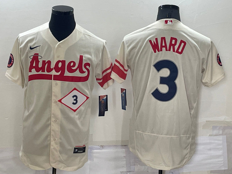 Taylor Ward Los Angeles Angels cream City Connect jersey