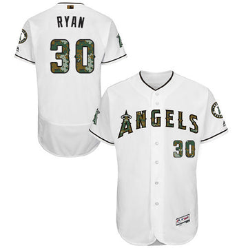 Nolan Ryan Los Angeles Angels white jersey