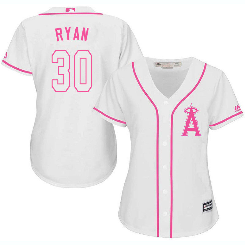 Nolan Ryan Los Angeles Angels white jersey