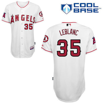 Leblanc Los Angeles Angels white jersey