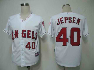 Jepsen Los Angeles Angels white jersey