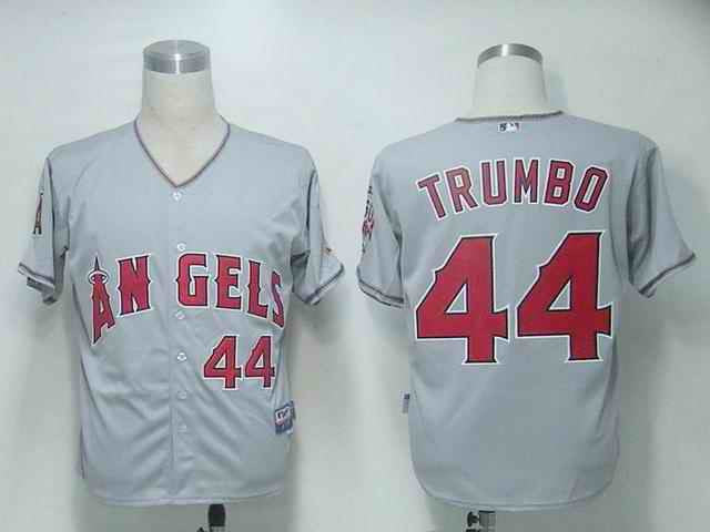 Trumbo Los Angeles Angels grey jersey
