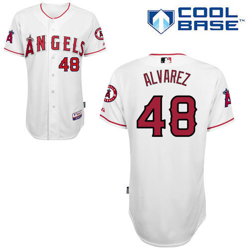 Alvarez Los Angeles Angels white jersey