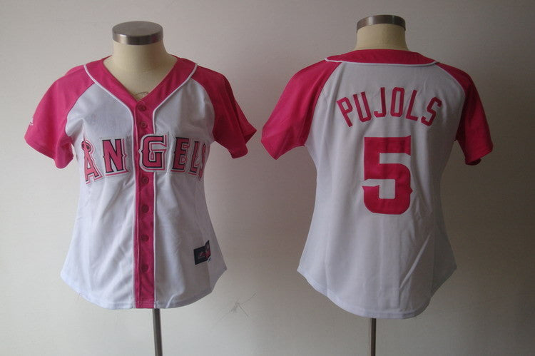 Albert Pujols Los Angeles Angels white Fashion jersey