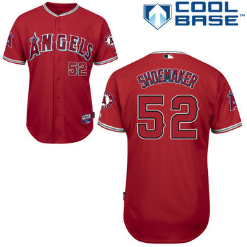 Shoemaker Los Angeles Angels red jersey