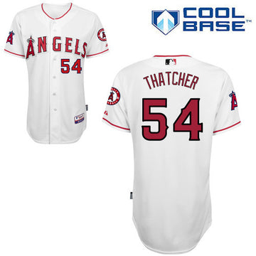 Thatcher Los Angeles Angels white jersey