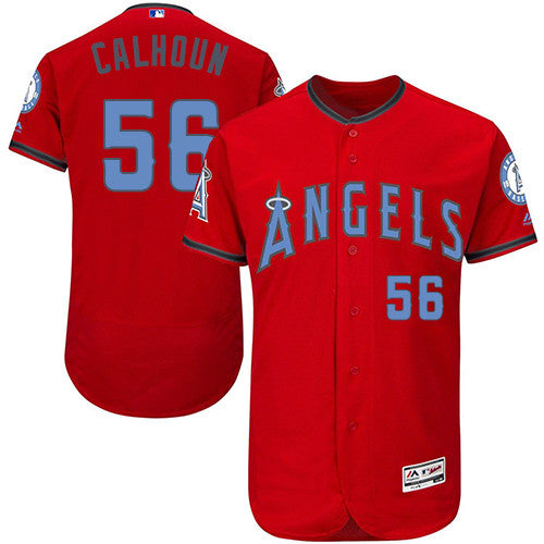 Kole Calhoun Los Angeles Angels red jersey