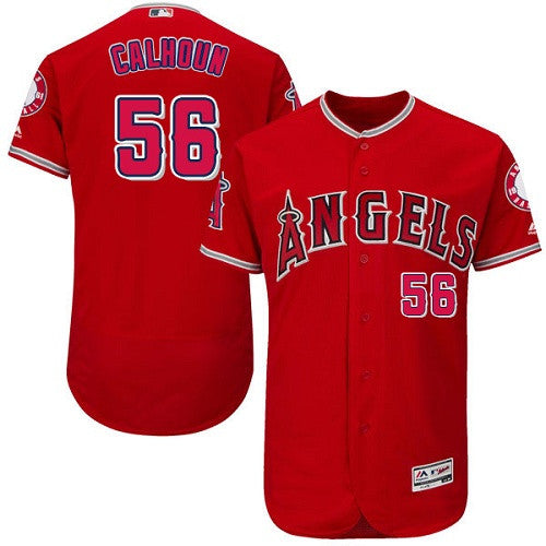 Kole Calhoun Los Angeles Angels red jersey