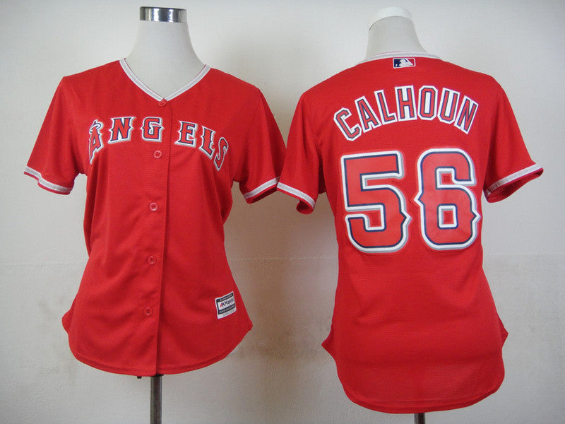 Kole Calhoun Los Angeles Angels red jersey