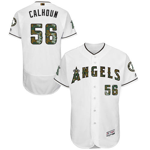 Kole Calhoun Los Angeles Angels white jersey