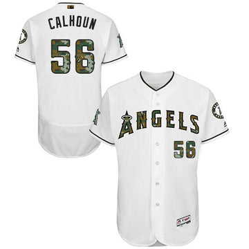Kole Calhoun Los Angeles Angels white jersey