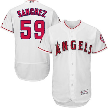 Tony Sanchez Los Angeles Angels white jersey