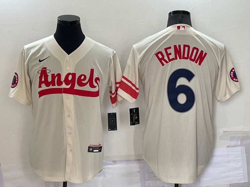 Anthony Rendon Los Angeles Angels cream City Connect jersey