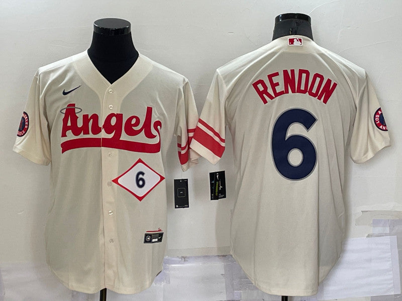 Anthony Rendon Los Angeles Angels cream City Connect jersey