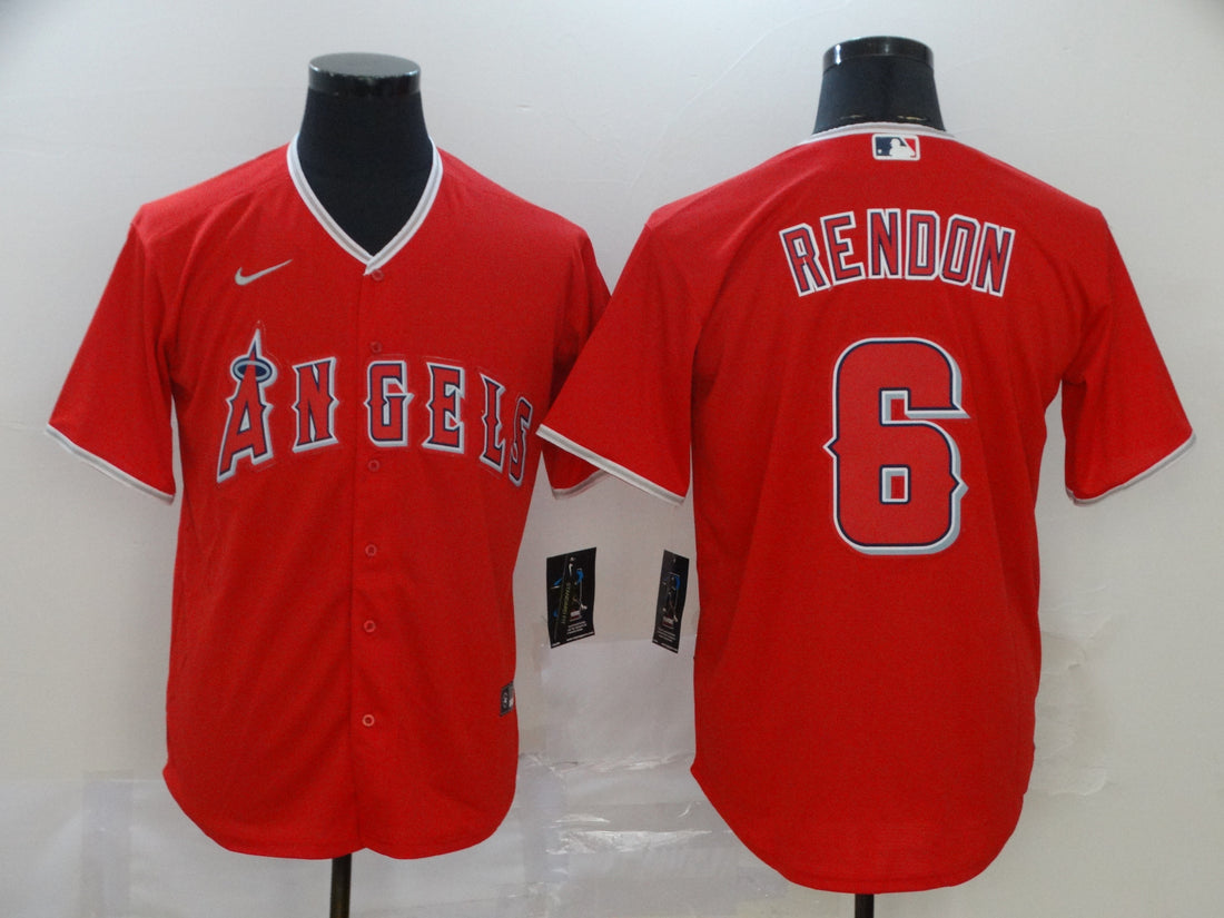 Anthony Rendon Los Angeles Angels red jersey